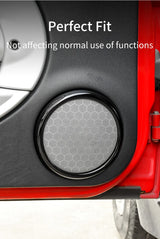 3D Door Speaker Trim Ring Set for Mini Cooper