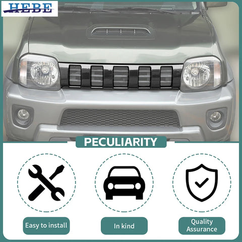 Center Grille Decoration Cover for Suzuki Jimny 2012-2017 Car Interior Accessory HEBE