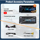 10.25-inch Android Head Unit with Wireless CarPlay for BMW X5