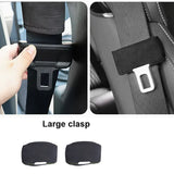 Suede Seat Belt Buckle Cover for Mercedes Benz Car Interior Accessory LINGLUYANG