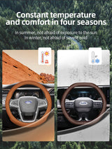 Breathable Leather Cover for Ford Models Car Interior Accessory Hocasen