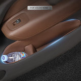 Door Storage Leather Pad for Volvo XC60 2018-2024 Car Interior Accessory LINGLUYANG