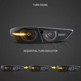 LED Tail Lights with Dynamic Welcome for Mazda3 2019-22 Car Interior Accessory Vland