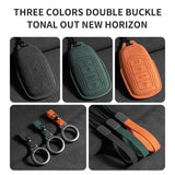Car Key Case Shell for Chery Tiggo 8 Pro, 8plus, New 5, 7pro - Suede Car Keychain Car Key Case OEM