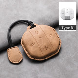 Car Remote Key Case Cover Shell For Jetour Freedom T1 Jetour Freedom T2 Traveller Sheep Suede Key Bag Cover Keychain Protector