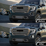 LED Fog Lights with Bezel for GMC Sierra 1500 Car Interior Accessory MAGIC COLORM