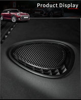 Carbon Fiber Dashboard AC Vent Trim for Mini Cooper