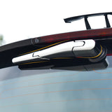 Chrome Rear Wiper Trim Cover for Smart 453 Car Interior Accessory GMUNI