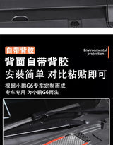 Xpeng G6 Car Water Channel Protection Cover Accessories