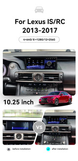 12.3" Android Head Unit Multimedia System for Lexus IS 2013-2017 Android Head Unit Aotsr