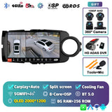 2K QLED Android Head Unit for Toyota Yaris 2012-2017