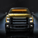 96 LED Windshield Strobe Bar Emergency Light Universal Car Interior Accessory MAGIC COLORM
