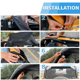 Anti-roll Beam Cover Leather for Ford Bronco 2021 Car Interior Accessory Generic