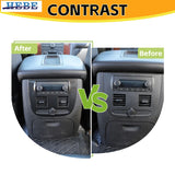 Rear Center Panel Trim for Chevy GMC 2007-13 SUV Car Interior Accessory HEBE