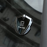 Car Sticker Shield Badge Emblem for Xpeng xiaopeng G6 P7 G9 P5 - 3D Metal Emblem LED Ambient Light OEM