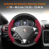 Porsche Suede Carbon Fiber Texture Wheel Cover 992