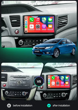 9-Inch Android 13 Multimedia Navigation for Honda Civic 2011–2015 Android Head Unit JIUYIN