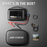 8000A Professional Heavy Duty Car Jump Starter With Air Pump Powerful Car 12V Car Battery Starter Booster Starting Device Car