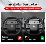 Breathable Wheel Cover Carbon Fiber for Leapmotor T03