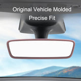 Tesla Model 3 Model Y Rearview Mirror Cover Black Car Interior Accessory OEM
