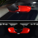 Rearview Mirror Cover Trim for Mini Cooper Models Car Interior Accessory GMUNI