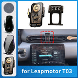 Smart Wireless Charging Navigation Mount for Leapmotor T03 Car Phone Holder OEM