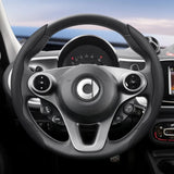 Smart Breathable Faux Leather Steering Wheel Cover