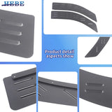 Window Louvre Vent Panels for Chevy Silverado 2014-2018 Car Interior Accessory HEBE