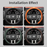 Perforated Leather Steering Cover for Ram 1500