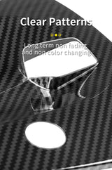 Carbon Fiber Door Handle Cover Smart 451 Fortwo