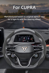 Anti-Slip Suede Buckle Cover for Cupra Models Car Interior Accessory Hocasen