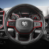 Carbon Fiber Cover for Ram 1500 2500 Quick Release