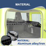 Aluminum Trunk Storage Box for Suzuki Jimny 2-Door Car Interior Accessory HEBE