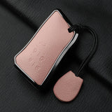 Aluminum Alloy Goatskin 5 Button Car Key Case Cover For Lexus LM350h LM500H 2023 2024 Car Key Protection Shell Accessories