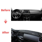 Custom Fit Dashboard Cover Mat for Mazda 6 Atenza 2013–2015 Dashboard Mat CATUSIKI