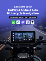 6.25" GPS BSD Display with TPMS for Universal Motorcycles Android Head Unit EKIY