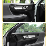 Glossy Door Decoration Trim for Volvo XC40 C40 Car Interior Accessory LINGLUYANG