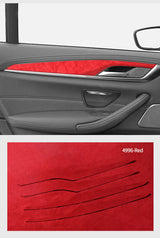 For Tesla Model 3 (2023-) / Model Y (2025-) Car Reading Light Panel Trim Sticker Anti Scratch Carbon Fiber Interior Accessories