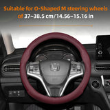 Ultra-Thin Leather Steering Cover for Honda Civic