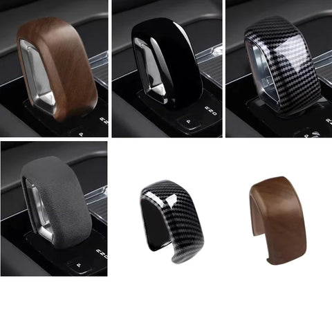 Gray Gear Shift Sleeve for Volvo XC90 2018-2026 Car Interior Accessory LINGLUYANG