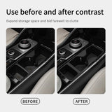 Kia Sorento US Version 2021-2025 Water Cup Holder Insert Cup Box Shock-Absorbing TPE Tidying Interior Accessories Car Interio
