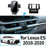 Smart Wireless Charging Phone Holder for Lexus ES 2018–2020 Car Phone Holder CATUSIKI