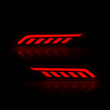 Dynamic LED Bumper Light for Mitsubishi Pajero 2019-2021 Car Interior Accessory MAGIC COLORM Pattern C Smoked Surface