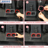 Cup Holder Cover ABS Trim for Dodge Nitro 2007-2012 Car Interior Accessory HEBE