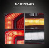 Sequential LED Tail Lights for Ford Ranger 2012-22