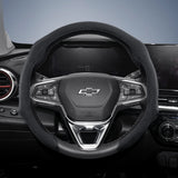 Chevrolet Premium Suede Snap-On Steering Wheel Cover