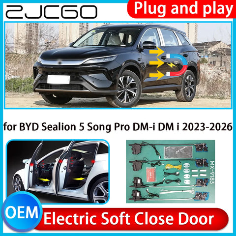 Electric Soft Close Door Kit for BYD Sealion 5 2023-2026 Car Interior Accessory ZJCGO Default Title