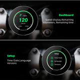 2.1in Round GPS Nav Speedometer Universal Motos