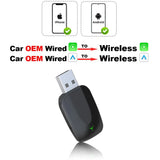 Wireless CarPlay Android Auto Adapter for OEM