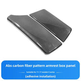 BMW 3 4 5 6 7 Series X1 X3 X4 X5 X6 X7 Central Armrest Box Cover ABS Carbon Fiber